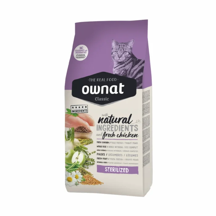 Ownat Classic Sterilized Ração para Gato
