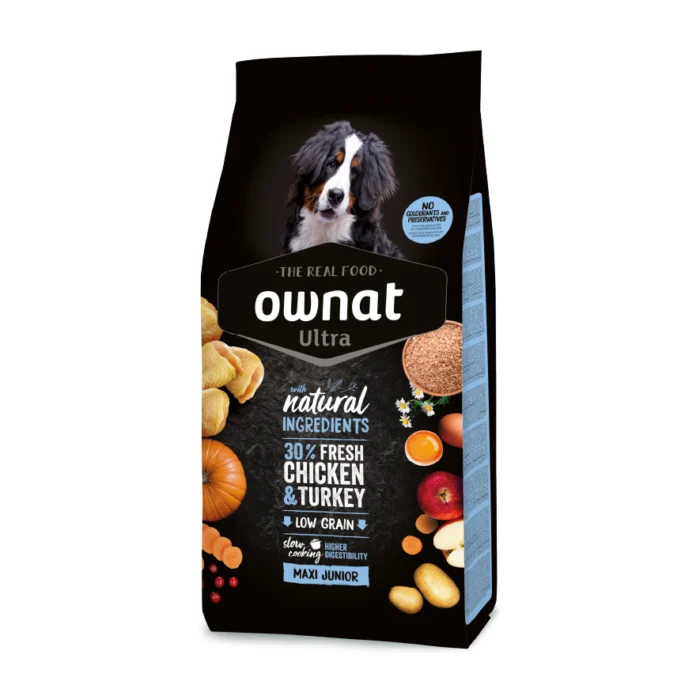 Ração para Cão Ownat Maxi Junior