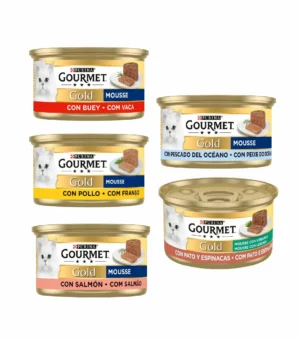 Ração Húmida para Gato Gourmet Gold Mousse Gama