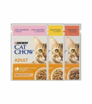 Ração Húmida para Gato Cat Chow em Gelatina