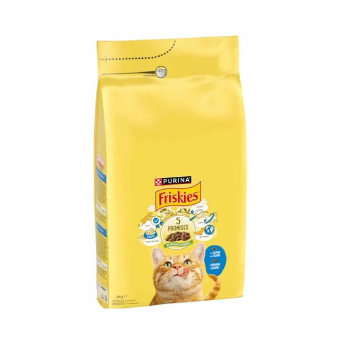 Ração para Gato Friskies Salmão e Legumes Ração para Gato Friskies Salmão e Legumes