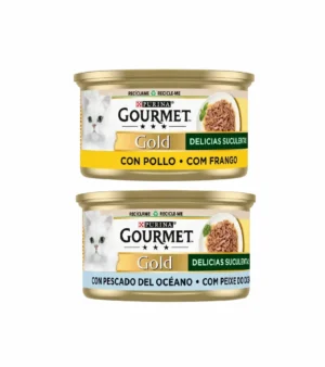 Ração Húmida para Gato Gourmet Gold Delicias Suculentas