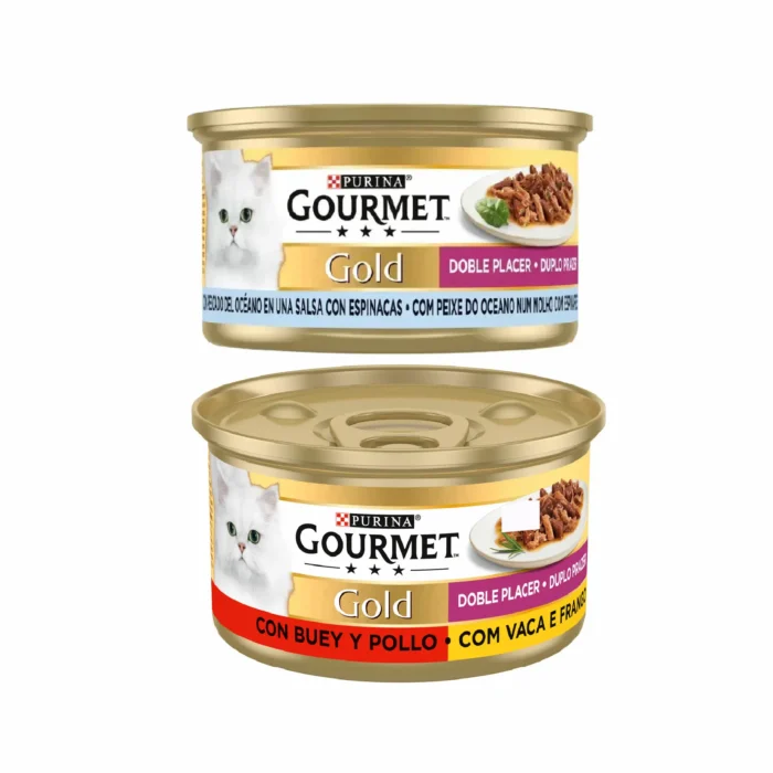 Ração Húmida para Gato Gourmet Gold Duo Ração Húmida para Gato Gourmet Gold Duo