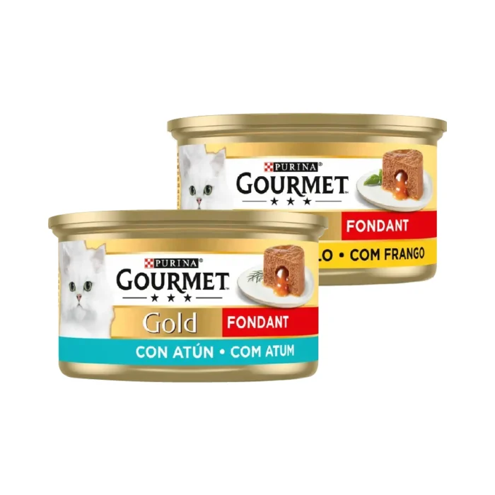 Ração Húmida para Gato Gourmet Gold Fondant