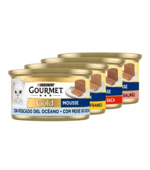 Ração Húmida para Gato Gourmet Gold Mousse