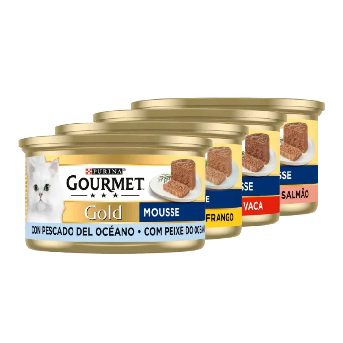 Ração Húmida para Gato Gourmet Gold Mousse