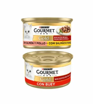 Ração Húmida para Gato Gourmet Gold Pedacinhos Gama