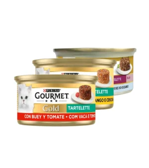 Ração Húmida para Gato Gourmet Gold Tartelette