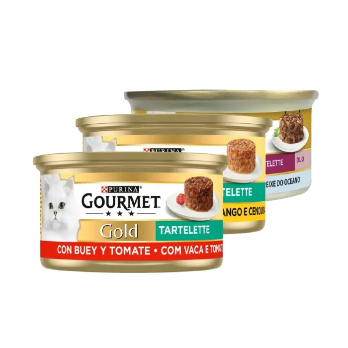 Ração Húmida para Gato Gourmet Gold Tartelette