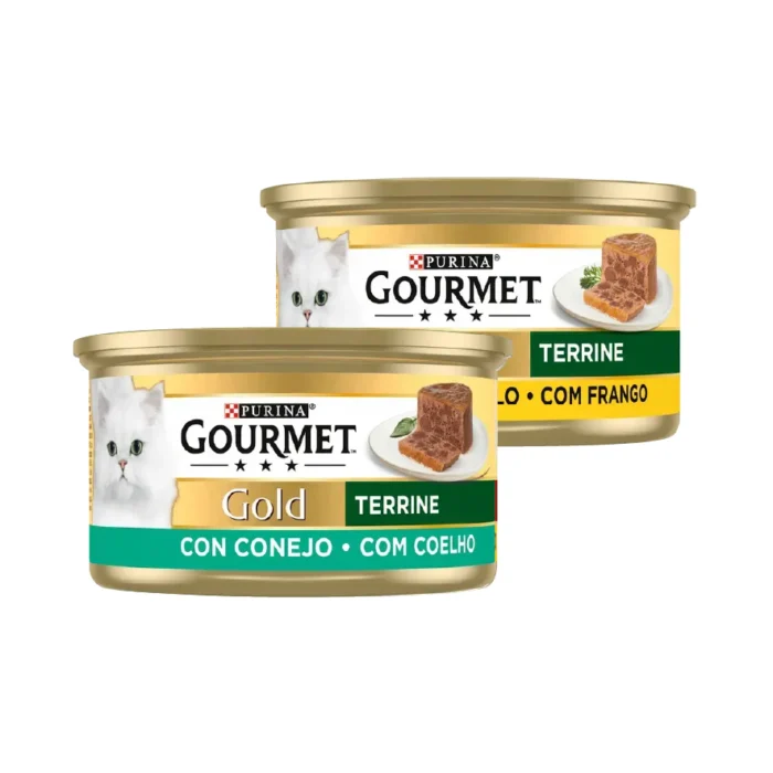Ração Húmida para Gato Gourmet Gold Terrine