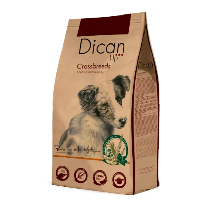 Dican Up Crossbreeds Ração para Cão