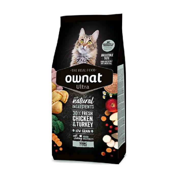 Ração para Gato Ownat Ultra Young Cat