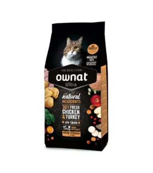 ração pra gato ownat ultra mature esterilizado