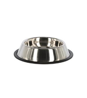 Comedouro para cão e gato em aço inoxidável