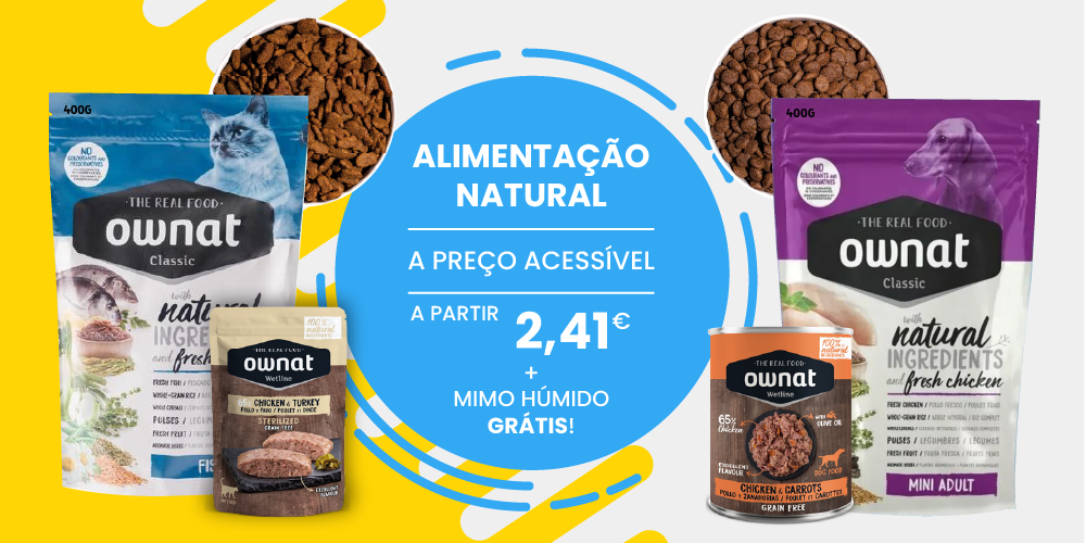 Ownat 400g + wetline grátis