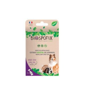 Pipeta Antiparasitária Biospotix Cão - Geraniol