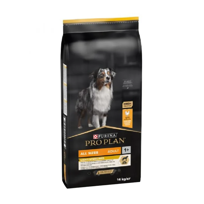 Ração para Cão Pro Plan Light Sterilised Frango