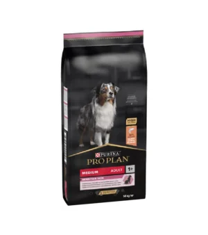 Pro Plan Medium Sensitive Skin Salmão Ração para Cão