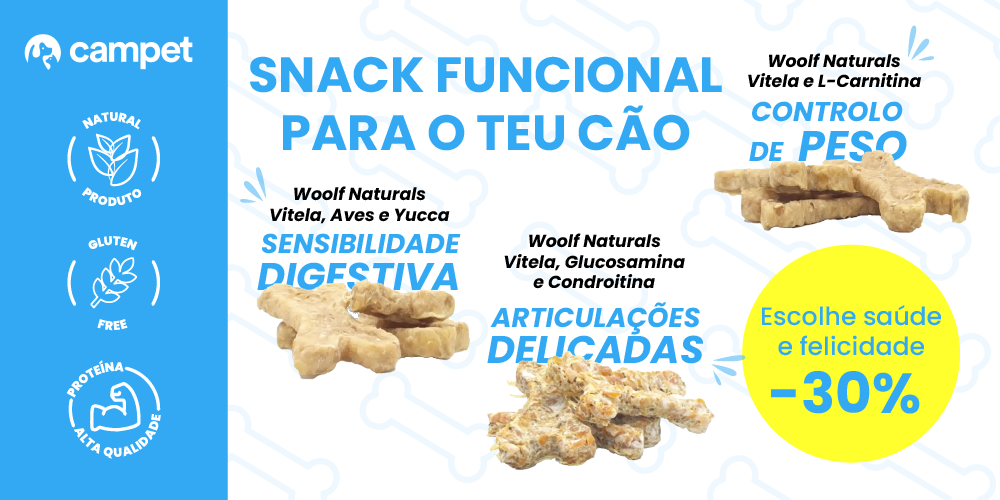 promoção ossos para cão woolf