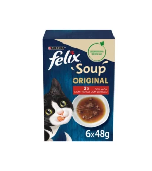 Sopa para Gato Felix Soup Seleção do Campo