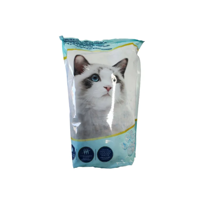 Areia para Gato Pérolas de Sílica Gel Aglomerante Carrefour 5 Lts