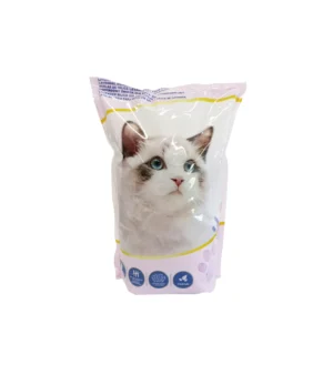 Areia para Gato Pérolas de Sílica Gel Lavanda Carrefour 5 Lts