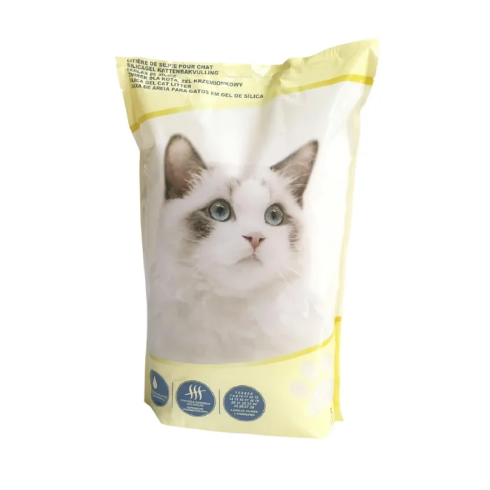 Areia para Gato Pérolas de Sílica Gel Simples Carrefour 5 Lts