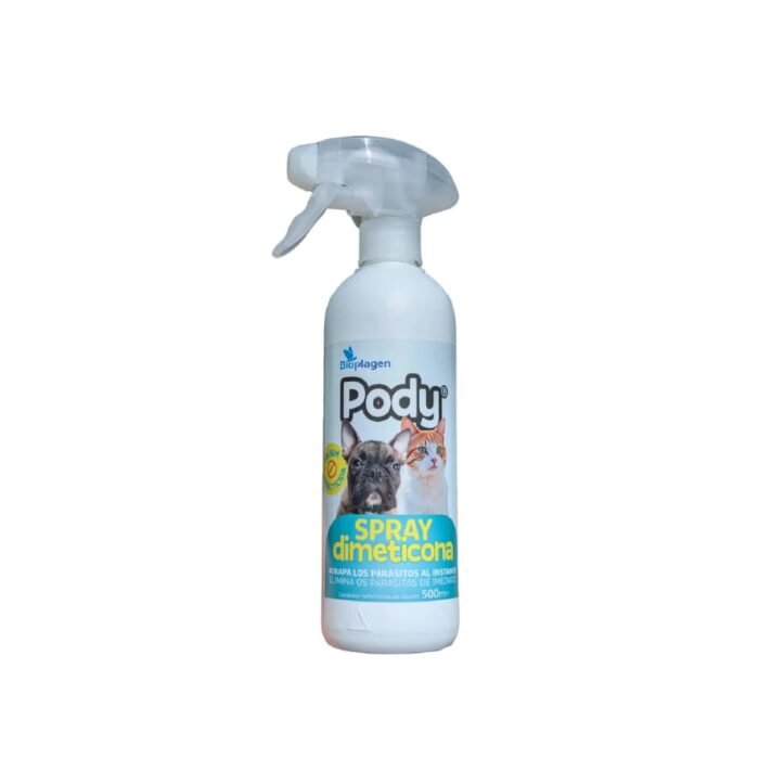 Spray Pody Antiparasitário Natural - Dimeticona