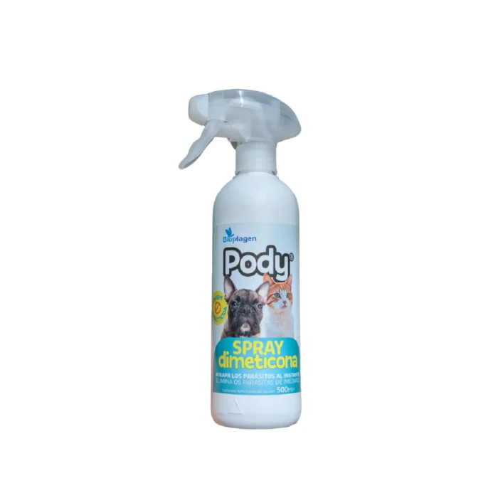Spray Pody Antiparasitário Natural - Dimeticona