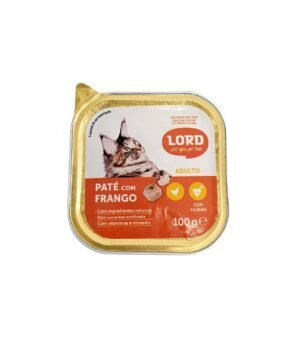 Lord Paté Gato 100gr Alimentação Húmida para Gato