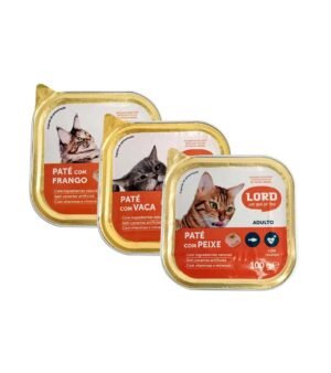 Lord Paté Gato 100gr Alimentação Húmida para Gato