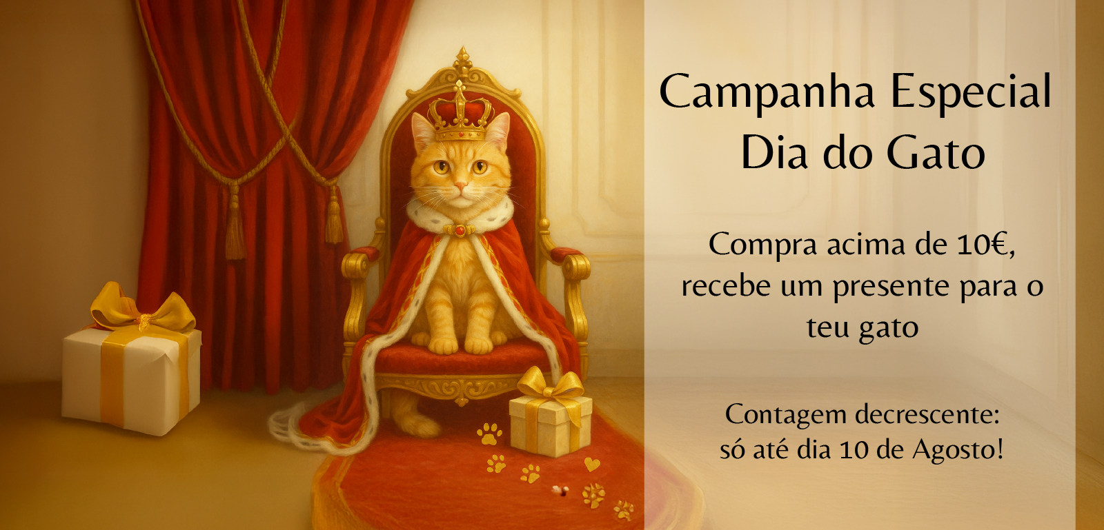 Campanha Promocional Dia do Gato