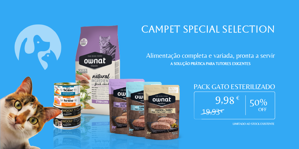 Campet Special Selection - Pack Natural para Gato Esterilizado