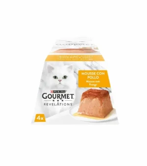 Gourmet Revelations Mousse Frango Ração Húmida para Gato