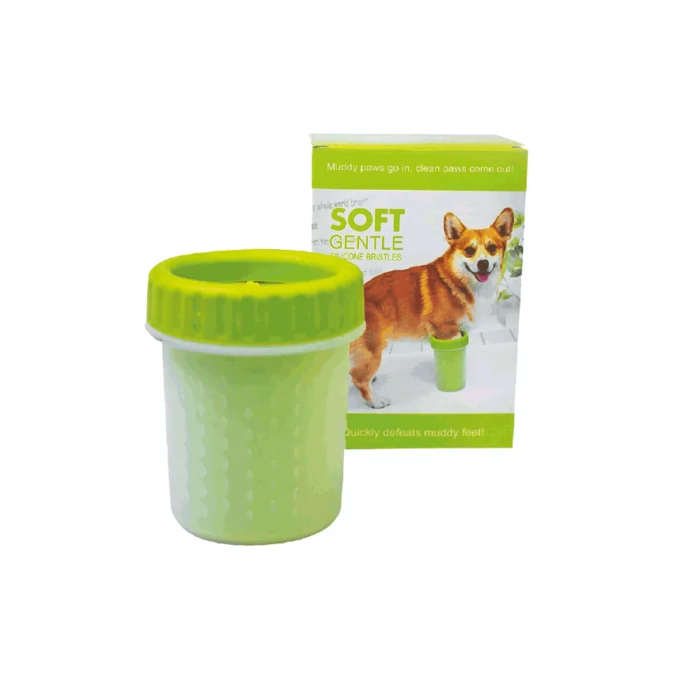 Lava patas em Silicone Macio Acessório para Cão