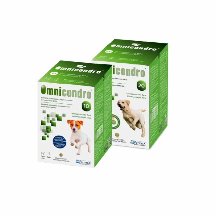 HiFarmaX Omnicondro 60 comprimidos Suplemento para Cão e Gato