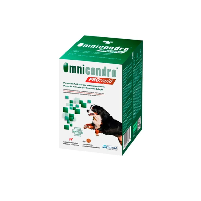 HiFarmaX Omnicondro PROrapid Suplemento para Cão e Gato