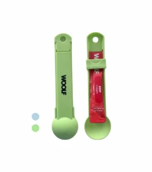 Acessório para Gato Colheres para Cremes Woolf (cores disponíveis: azul e verde)