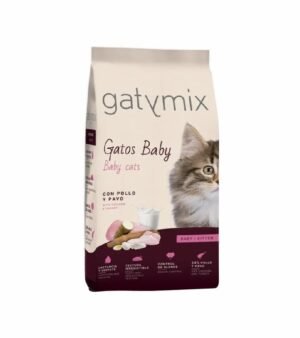 Gatymix Kitten Frango e Peru Ração para Gato