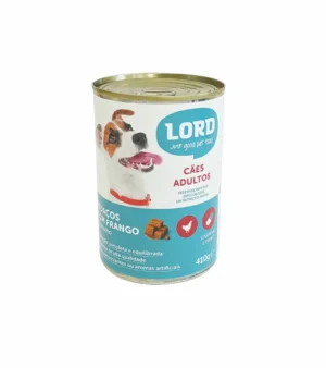Ração Húmida para Cão Lord Cão Adulto Frango em molho 410g