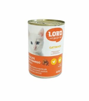 Lord Kitten Frango em molho