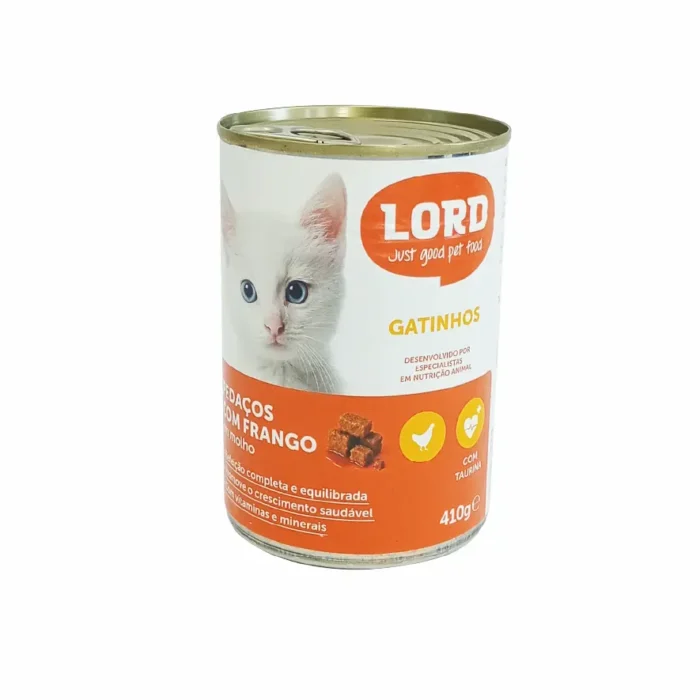 Lord Kitten Frango em molho Lord Kitten Frango em molho