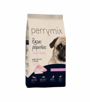 Perrymix Adulto Raças Pequenas Frango e Peru Ração para Cão