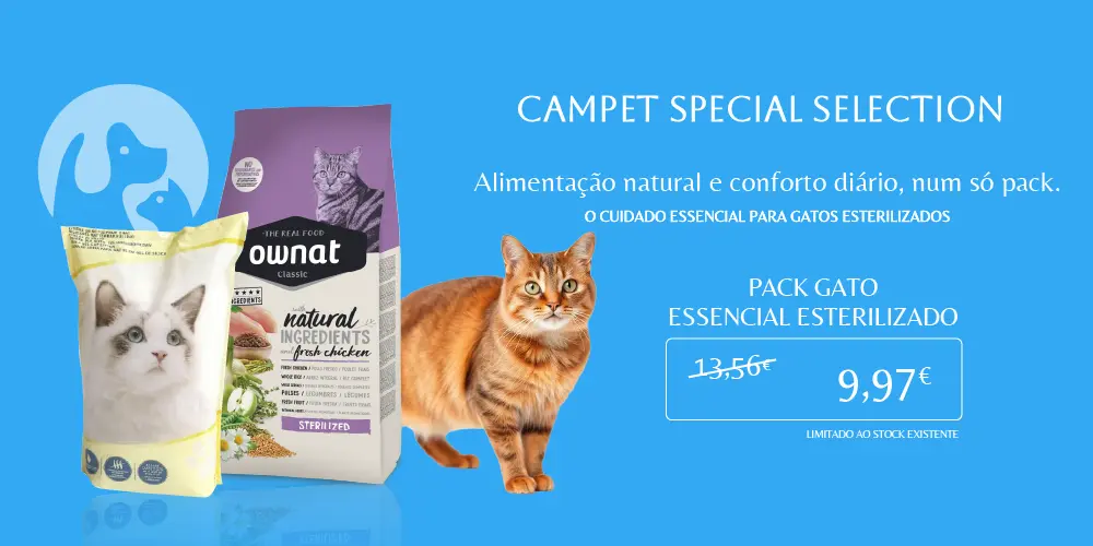 pack essencial para gatos esterilizados