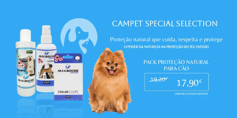 Pack Proteção Natural Margosa para Cão