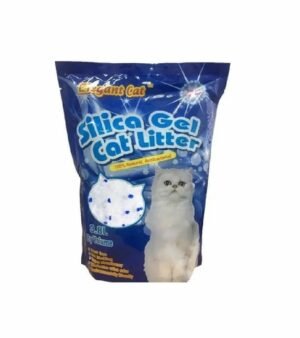 Elegant Cat Silica Gel Cat Litter Azul Areia para Gato