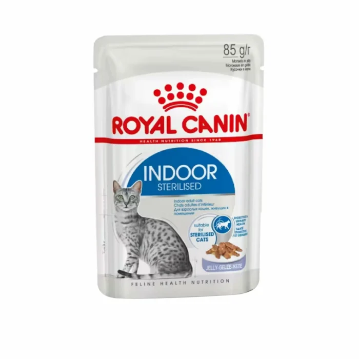 Ração Húmida para Gato Royal Canin Indoor Sterilized Jelly