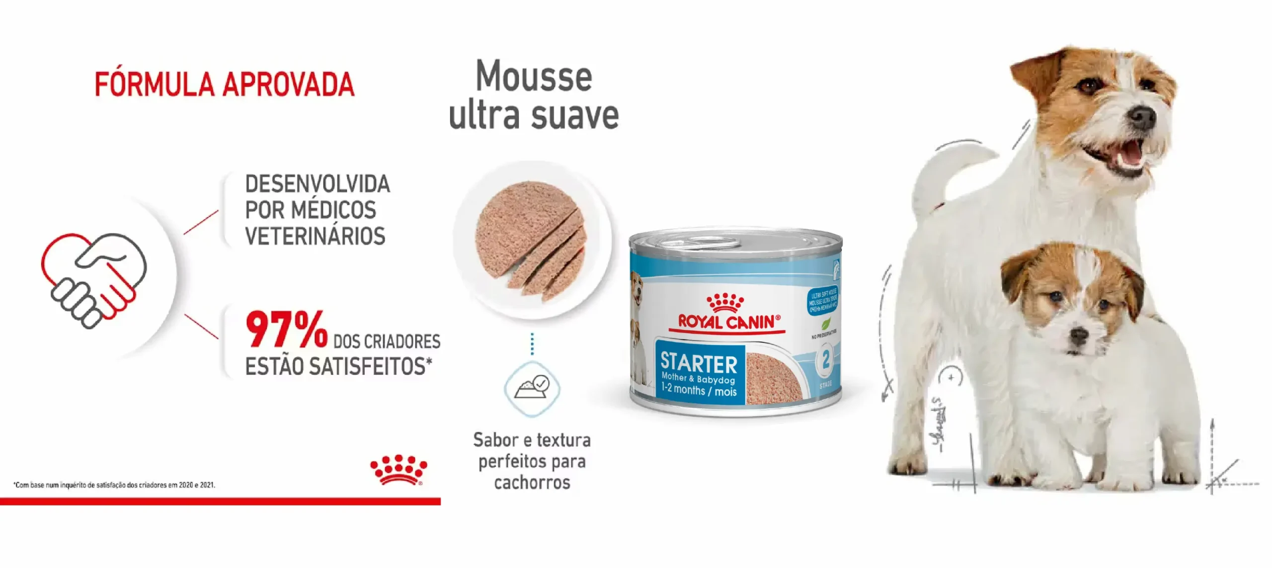 Ração Húmida para Cão Royal Canin Starter Mother Babydog_carateristicas