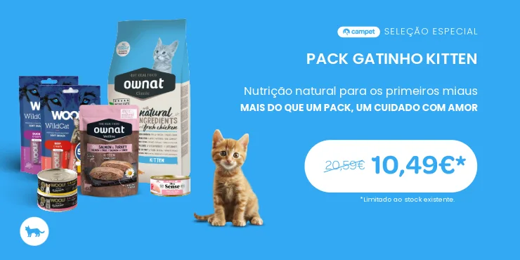 Campet Seleção Especial - Pack Natural para Gatinho (Kitten)