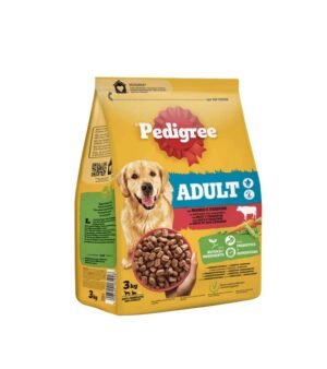 Pedigree Adulto Vaca e Legumes Ração para Cão